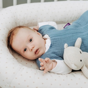 Babynest Home Air 65cm Traumeland grey melange