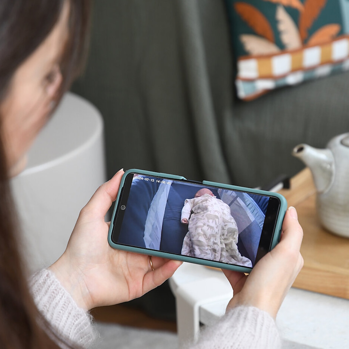 Babyphone vidéo ZEN NOMADE Beaba blanco