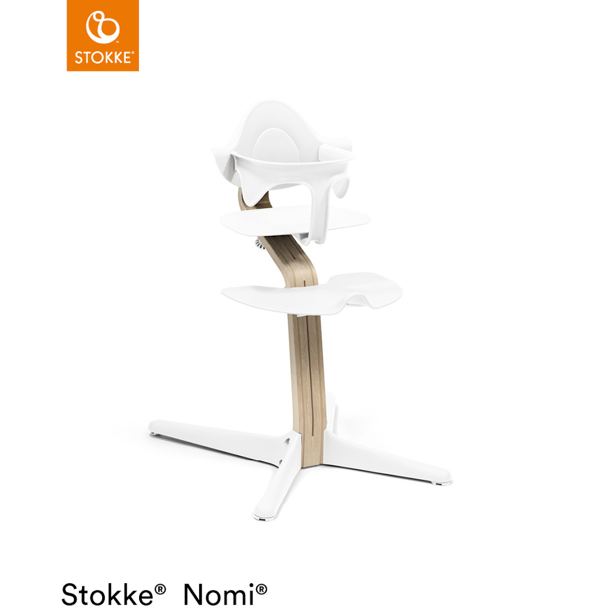 Babyset NOMI Stokke blanc
