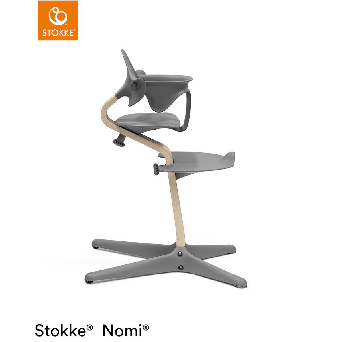 Babyset NOMI Stokke gris