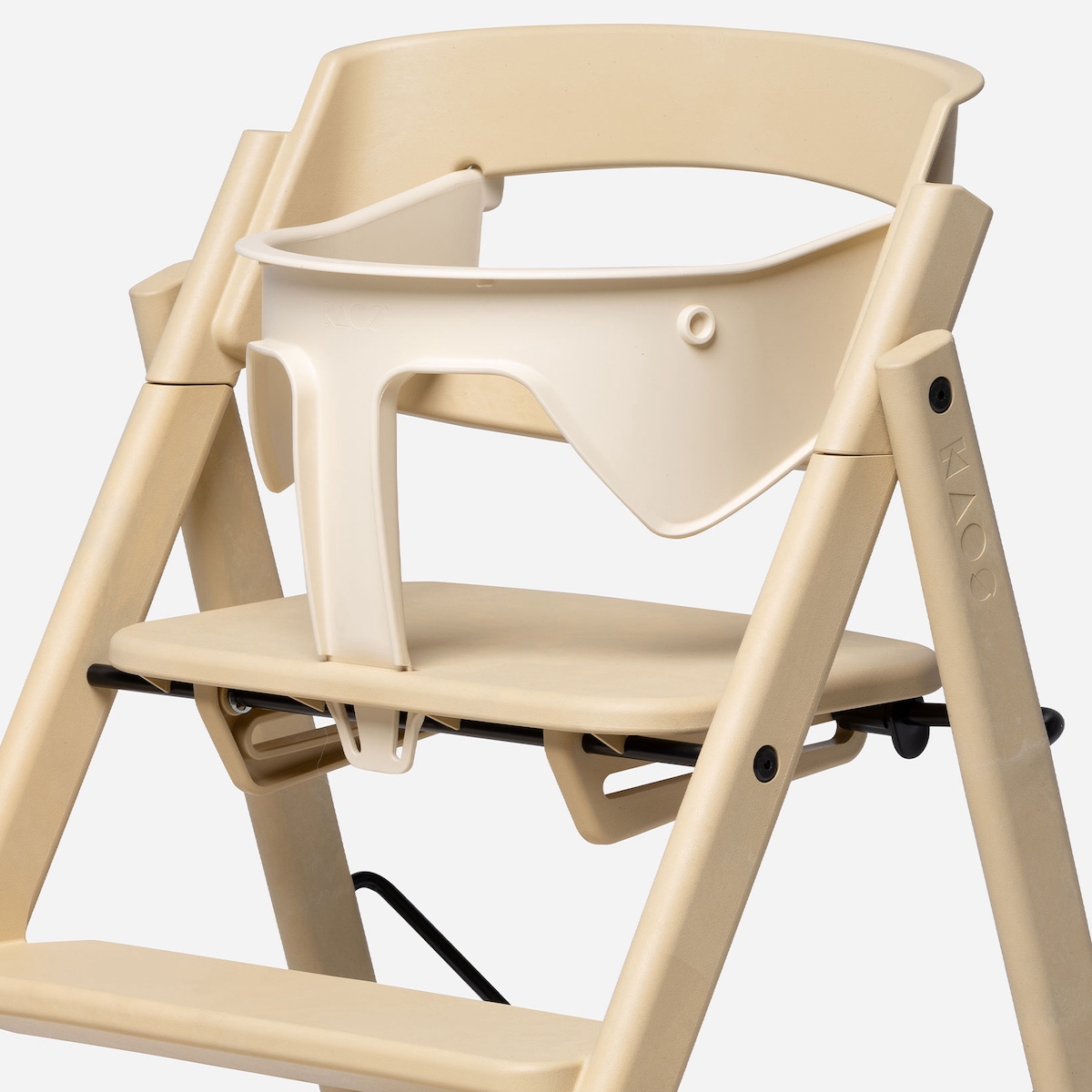 Babyset plastique recyclé KLAPP Kaos ivory