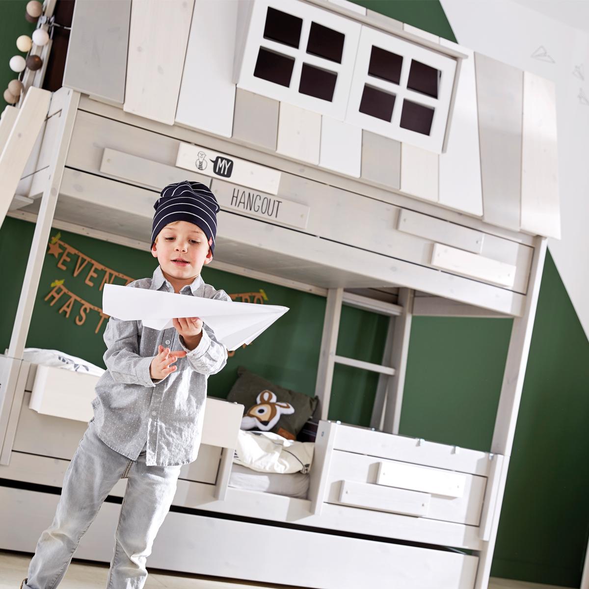 Bac rangement HANGOUT Lifetime blanc