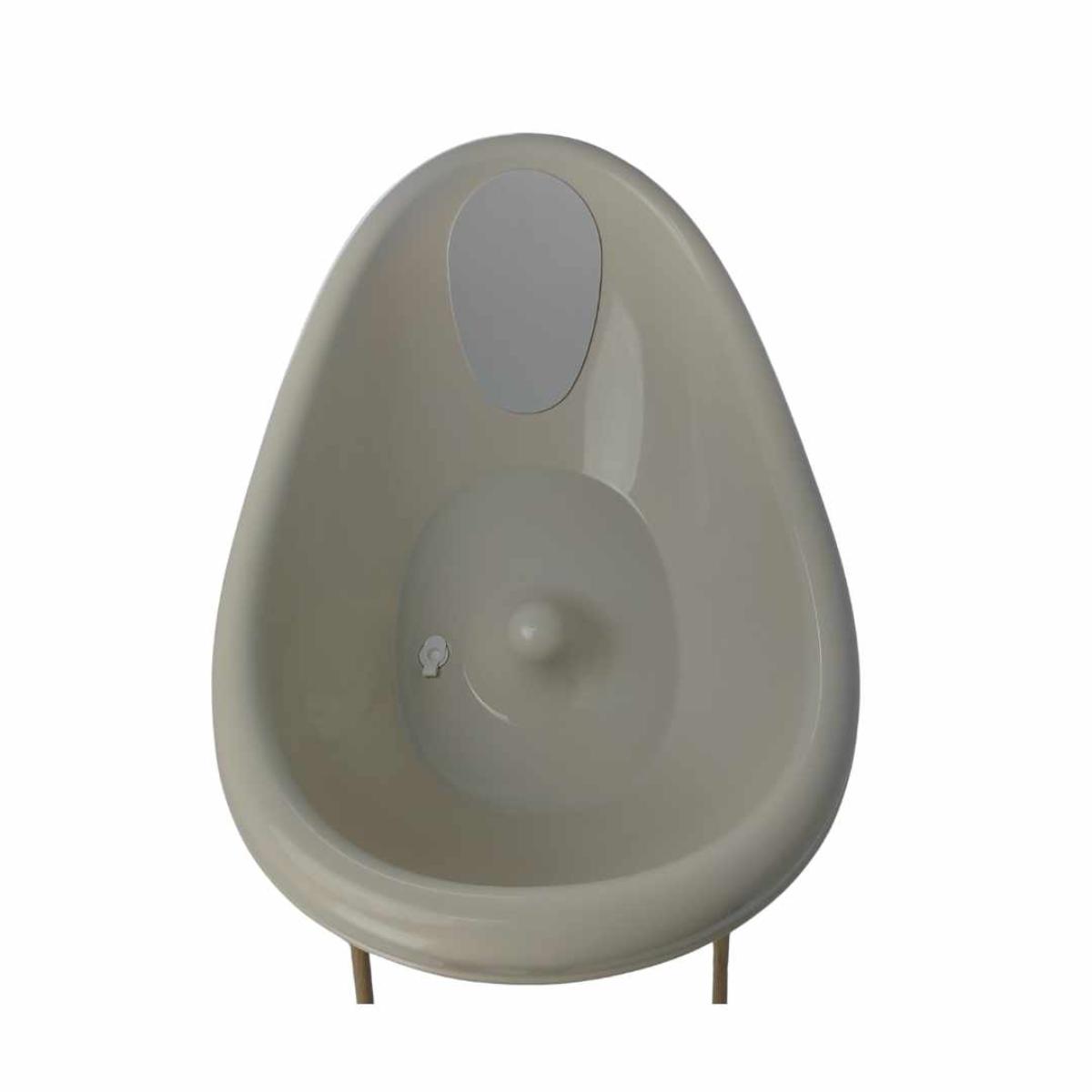 Baignoire avec support Quax naturel argile