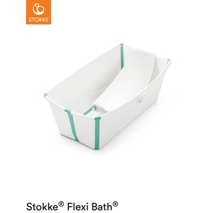 Baignoire-support nouveau-né FLEXI BATH Stokke blanc-aqua