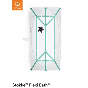 Baignoire-support nouveau-né FLEXI BATH Stokke blanc-aqua