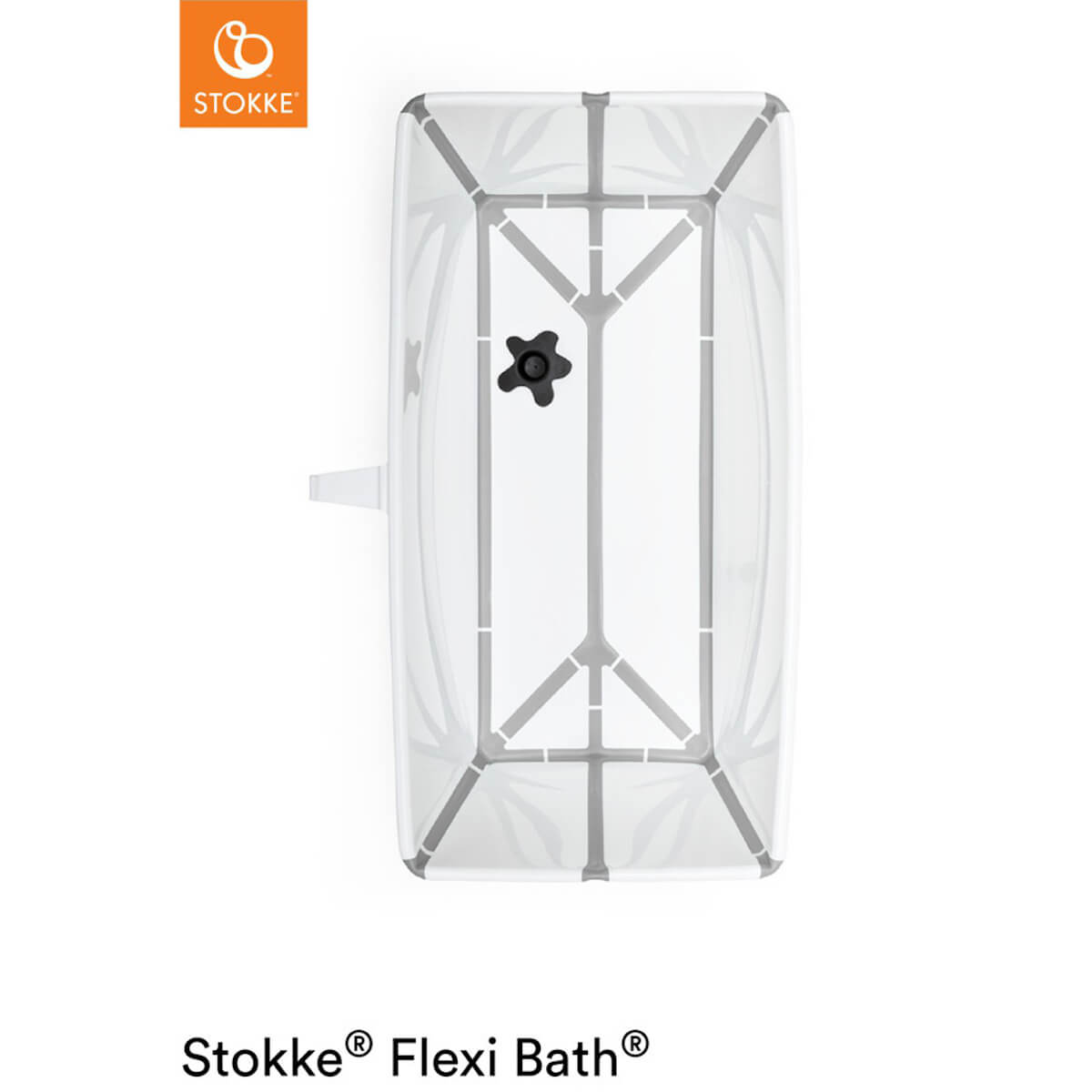 Baignoire-support nouveau-né FLEXI BATH Stokke blanc