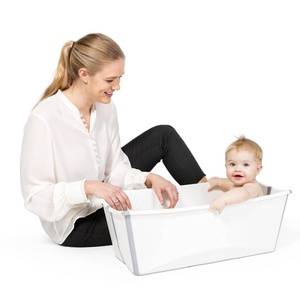 Baignoire-support nouveau-né FLEXI BATH Stokke blanc