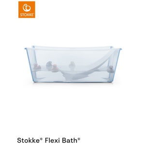 Baignoire-support nouveau-né FLEXI BATH Stokke glacier blue