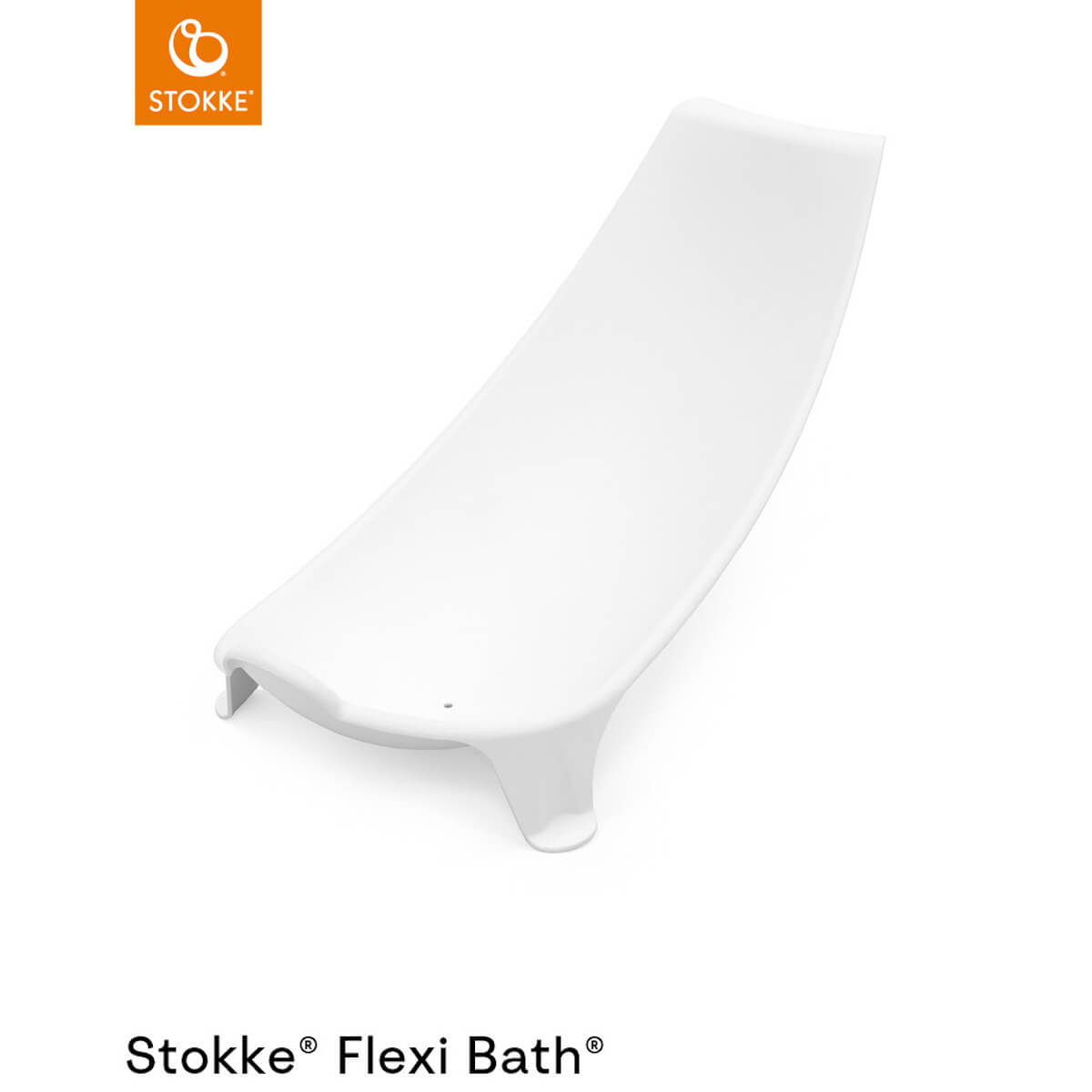Baignoire XL-support nouveau-né FLEXI BATH Stokke blanc