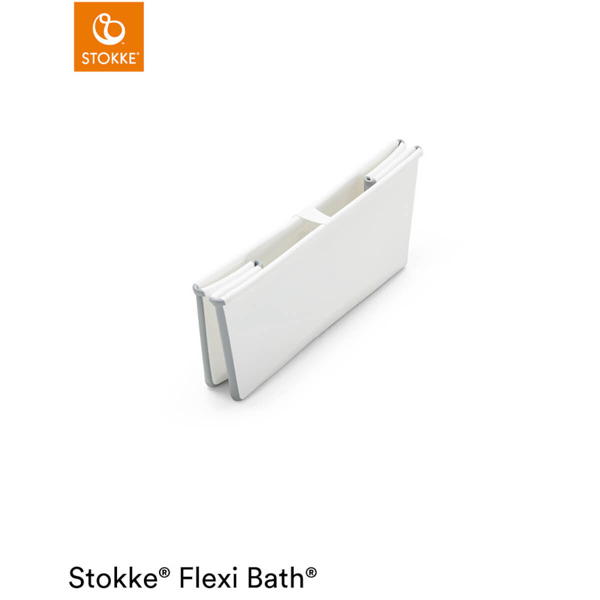 Baignoire XL-support nouveau-né FLEXI BATH Stokke blanc