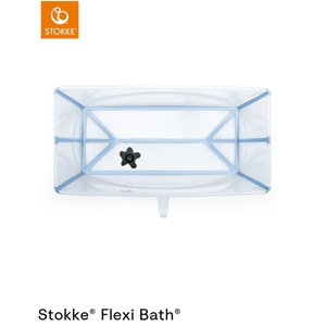 Baignoire XL-support nouveau-né FLEXI BATH Stokke glacier blue