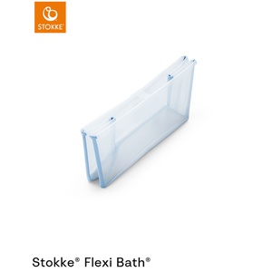 Baignoire XL-support nouveau-né FLEXI BATH Stokke glacier blue