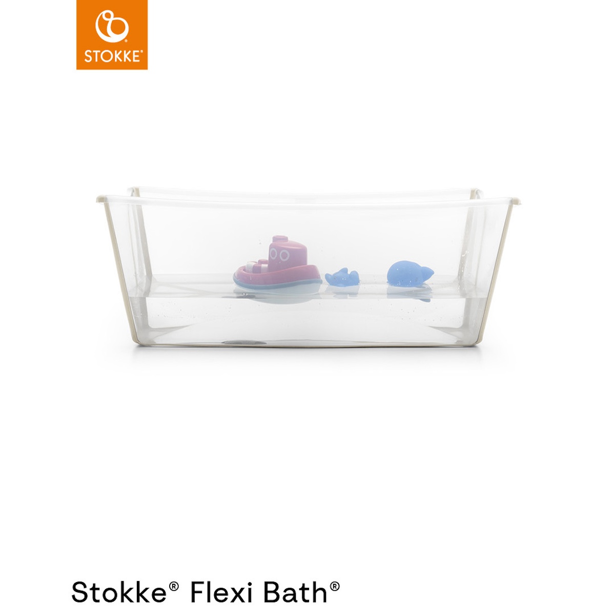 Baignoire XL-support nouveau-né FLEXI BATH Stokke sandy beige