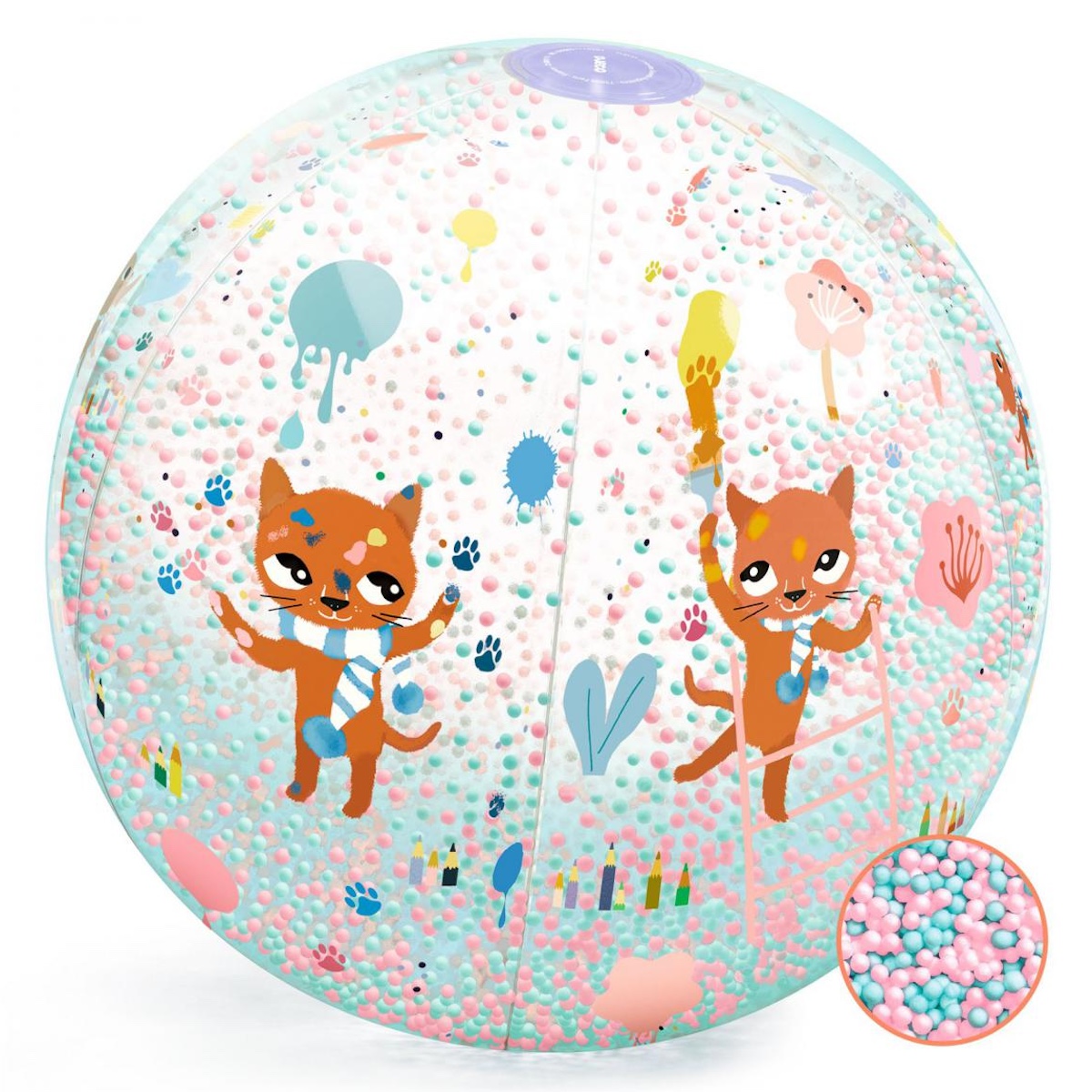 Ballon gonflable Chamalow ball Djeco