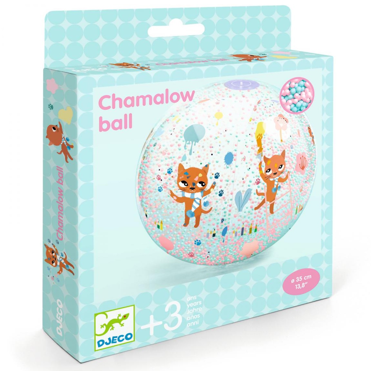 Ballon gonflable Chamalow ball Djeco