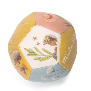 Ballon souple 10cm TROIS PETITS LAPINS Moulin Roty