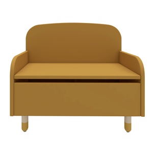 Banc rangement enfant DOTS Flexa Mustard