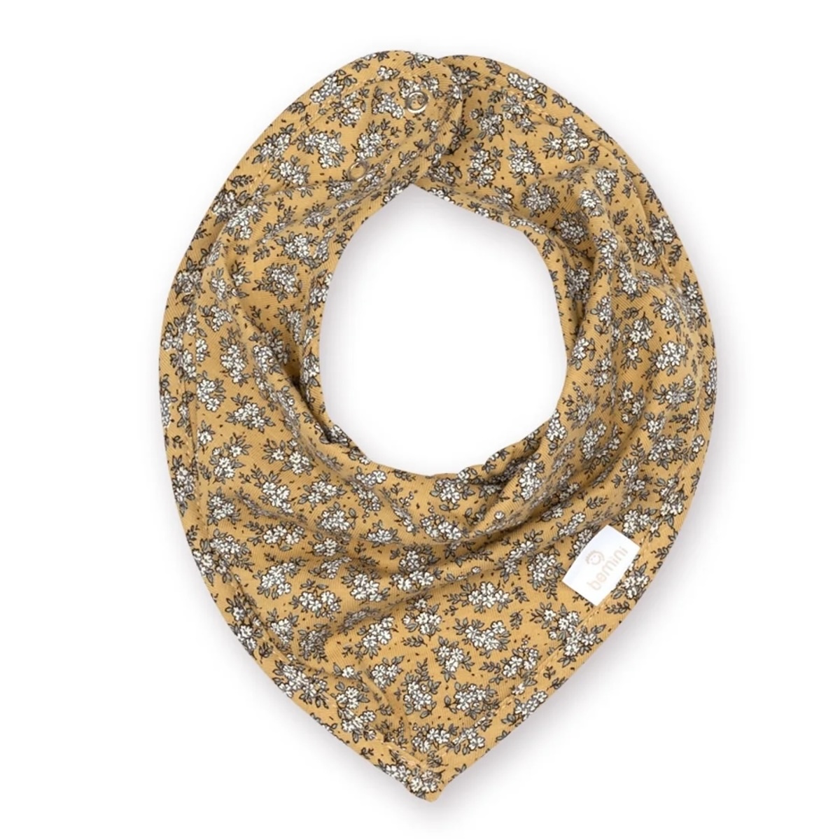 Bandana 25cm Bemini Print Heidi Ocre Jersey