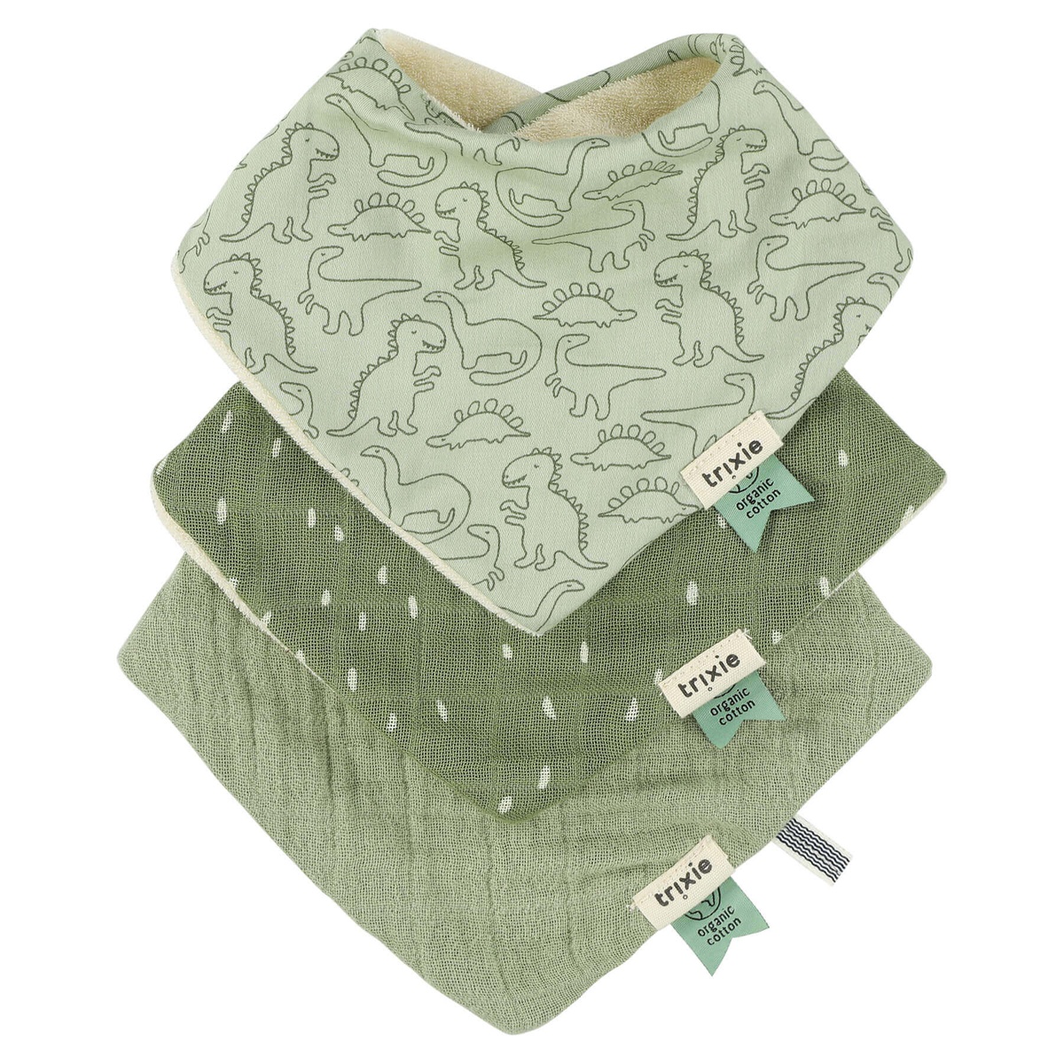 Bandana 3pc Mix Daring DINO Trixie