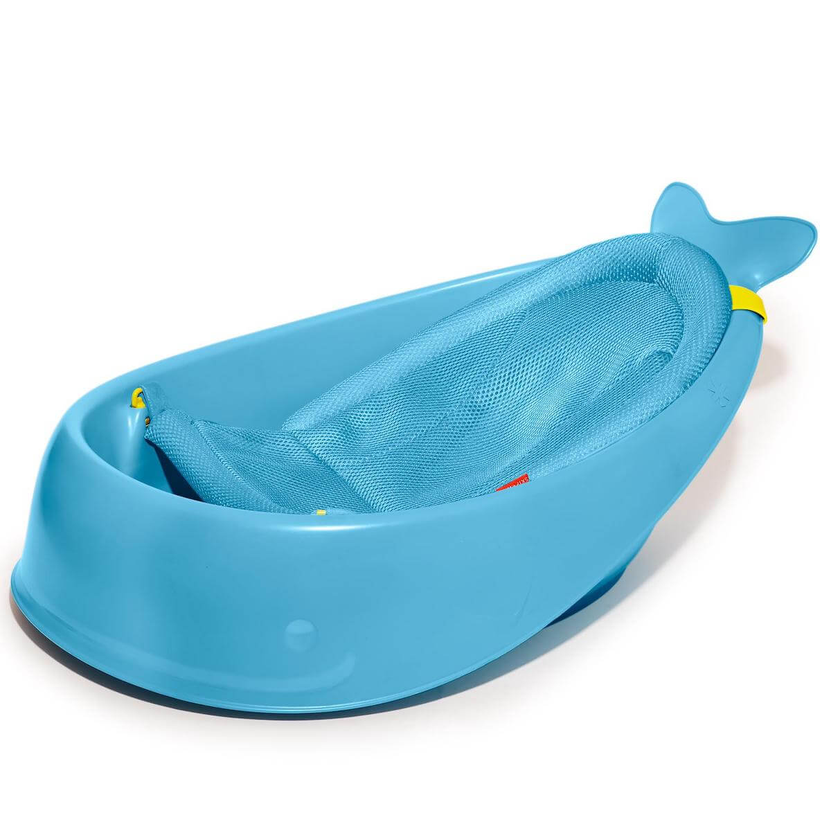 Bañera Pequeña Moby de 3 Etapas Azul Skip Hop
