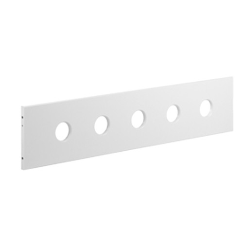 Barrière 1/2  pour échelle et toboggan 90x190 cm WHITE Flexa blanche
