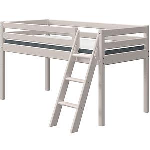Barrière de sécurité 3-4 lit 200cm échelle ou toboggan CLASSIC Flexa grey washed 