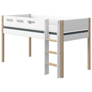 Barrière de sécurité 3/4 lit 200cm NOR Flexa chêne-blanc