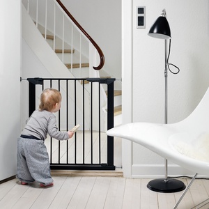 Barrière de sécurité ASTA Babydan (Sans Rallonges) Noir