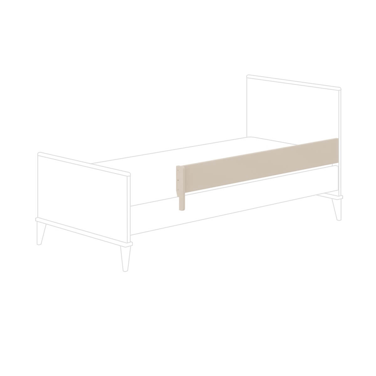 Barrière de sécurité avant MILA & BEN Paidi Beige cashmere