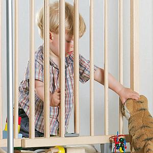 Barrière de sécurité pour escalier STAIRWAY Geuther blanc 