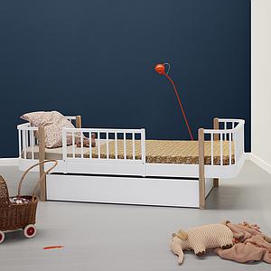 Barrière sécurité WOOD Oliver Furniture blanc