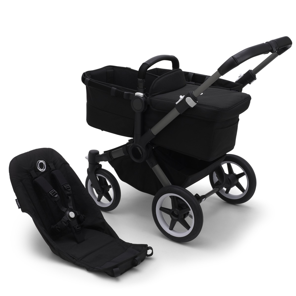 Base de poussette bugaboo DONKEY 5 Graphite-Midnight black