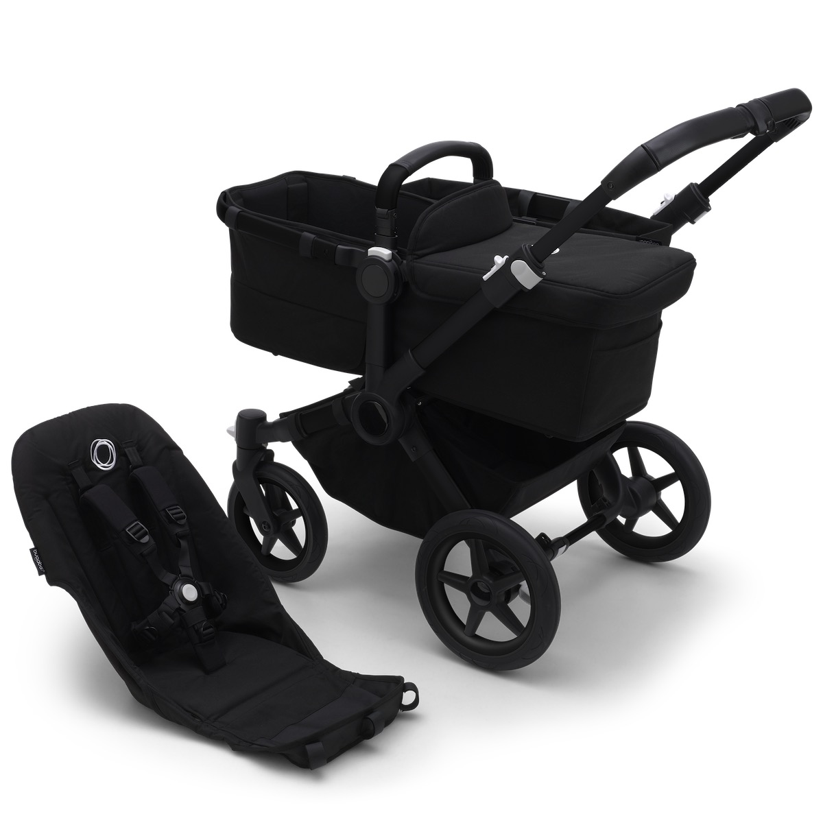 Base de poussette bugaboo DONKEY 5 noir-Midnight black