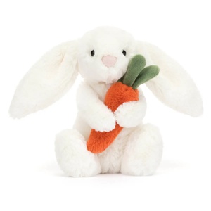 Bashful Carrot Bunny Little Jellycat