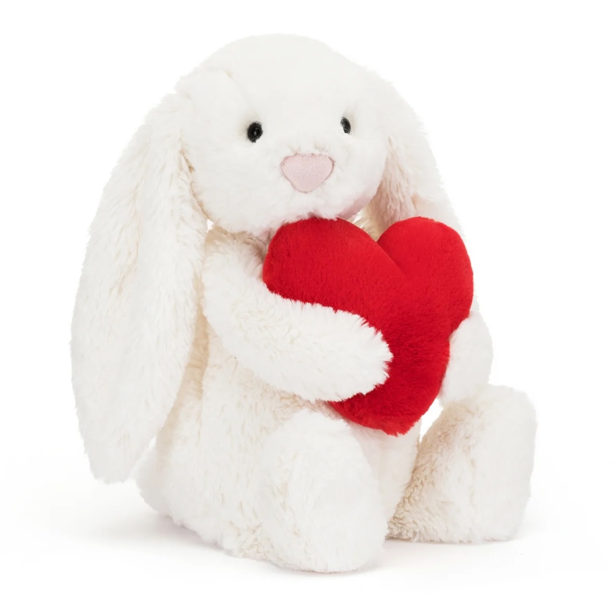 Bashful Red Love Heart Bunny Original Jellycat