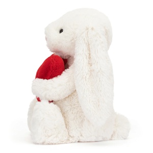 Bashful Red Love Heart Bunny Original Jellycat
