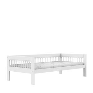 Basic Bett 90x200cm BREEZE Lifetime weiß