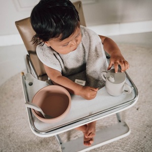 Bavoir 2-pack DIJON DAILY Koeka clay