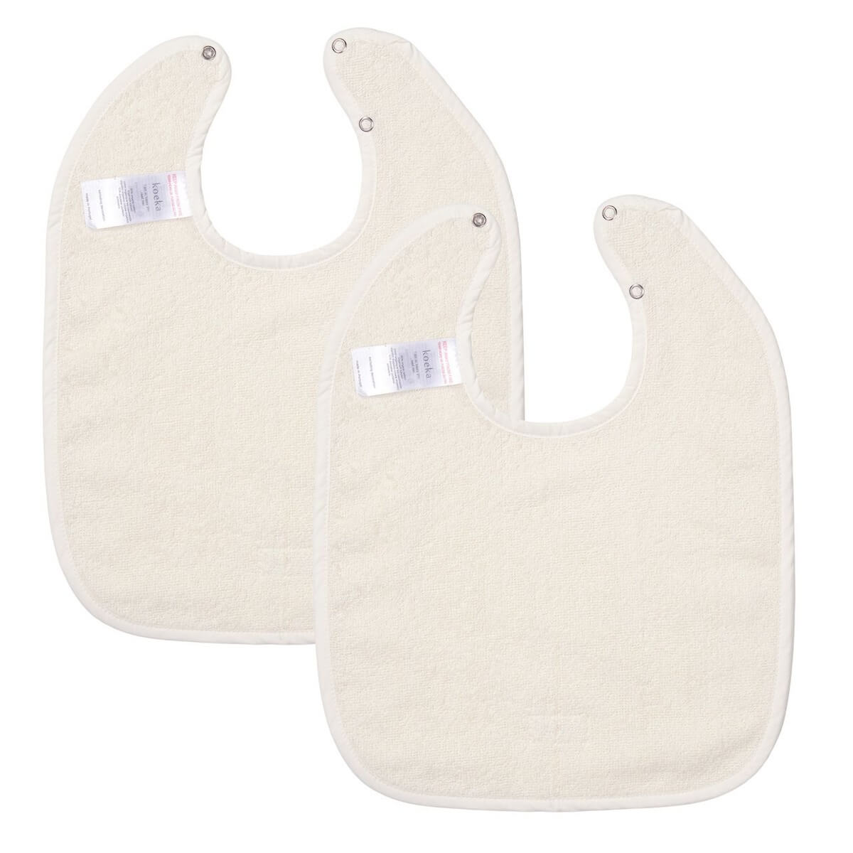 Bavoir 2-pack DIJON DAILY Koeka warm white