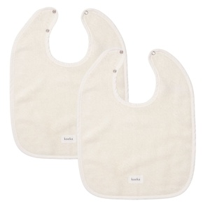Bavoir 2-pack DIJON DAILY Koeka warm white