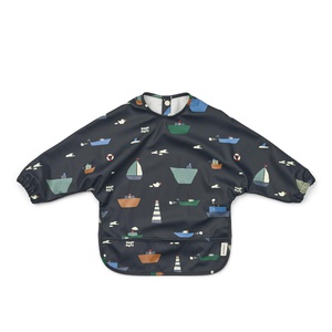 Bavoir à manches longues MERLE Liewood Sailing Classic navy