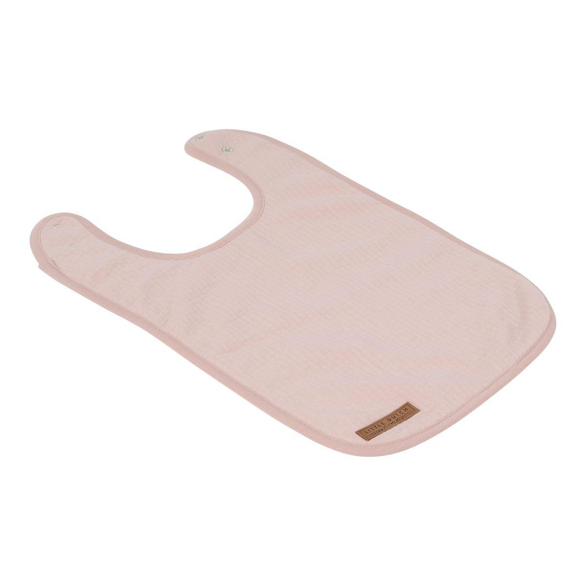 Bavoir à pression PURE Little Dutch pink 