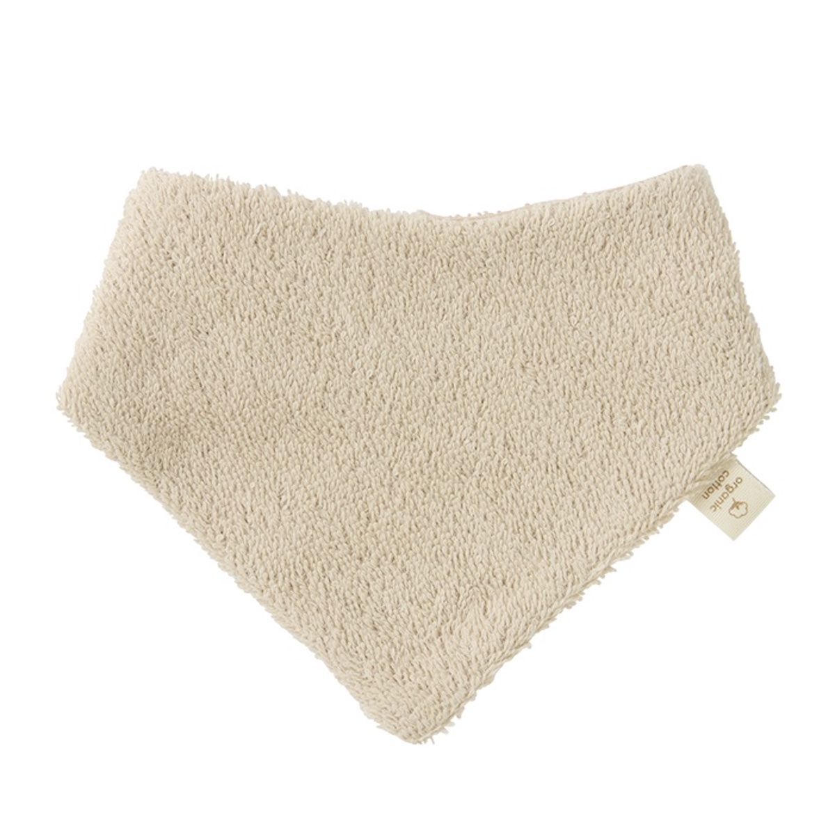 Bavoir bandana nouveau-né SO CUTE Nobodinoz almond