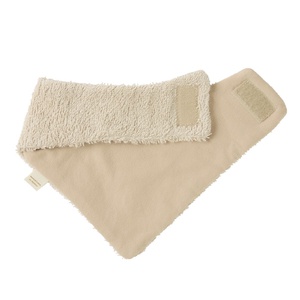 Bavoir bandana nouveau-né SO CUTE Nobodinoz almond