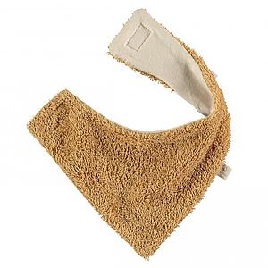Bavoir bandana nouveau-né SO CUTE Nobodinoz caramel