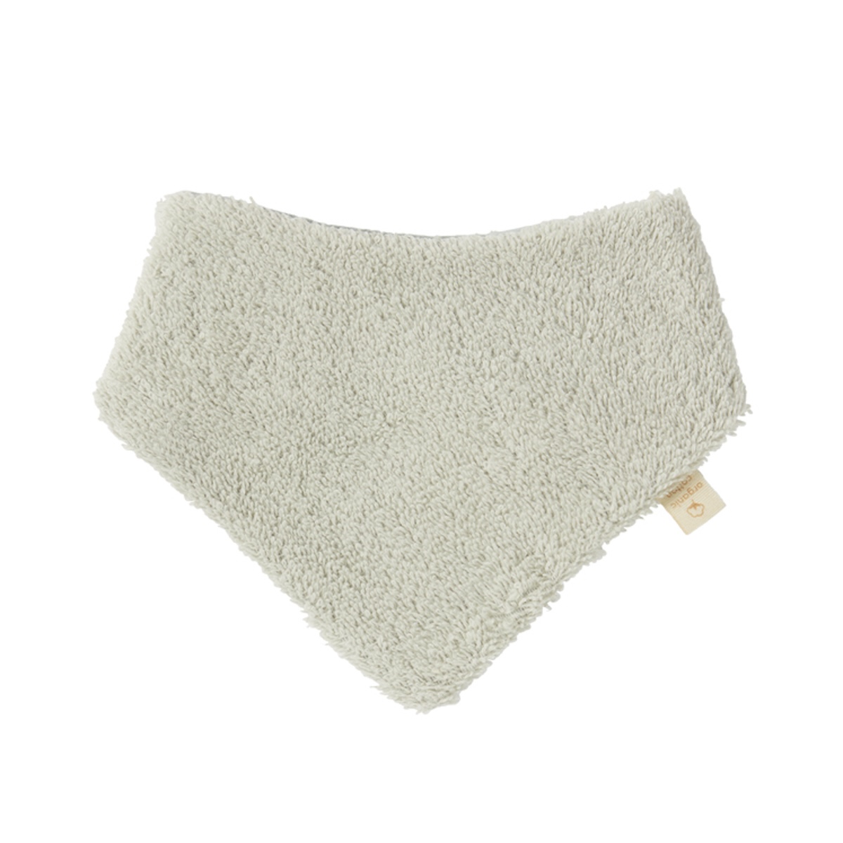 Bavoir bandana nouveau-né SO CUTE Nobodinoz sage green