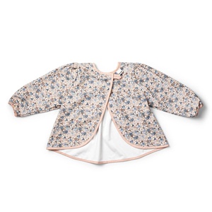 Bavoir bébé avec manches Elodie Blue Garden Light
