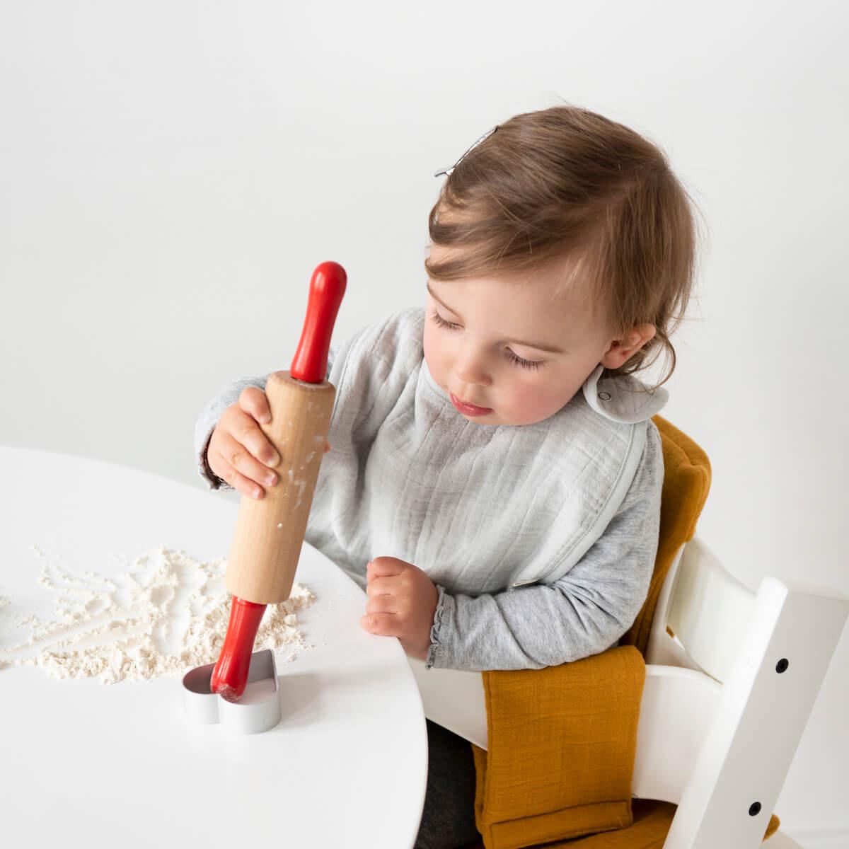 Bavoir BLISS GREY Les Rêves d’Anaïs