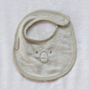 Bavoir Koala 25cm Bamboom oyser grey