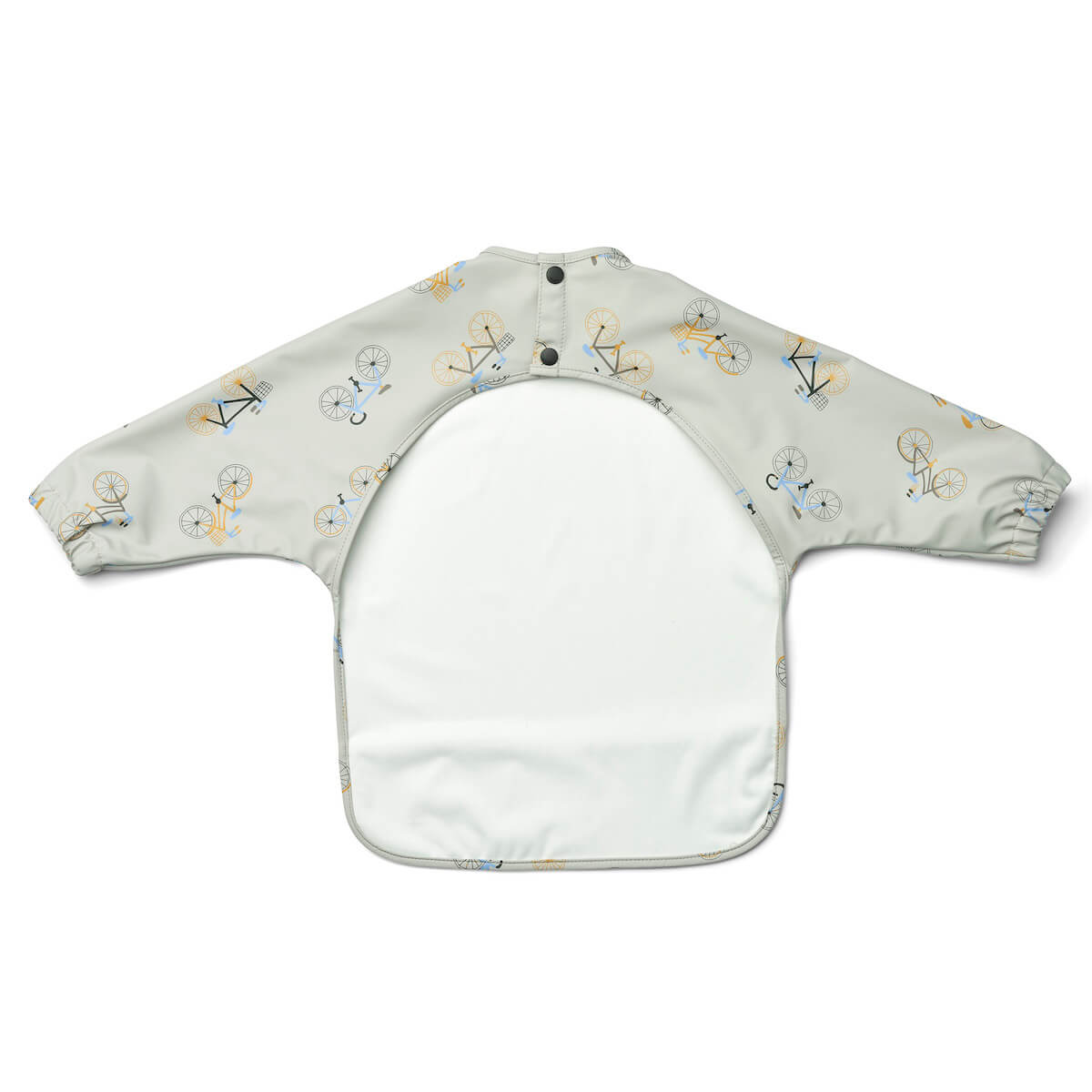Bavoir manches longues MERLE Liewood Bicycle Cloud blue